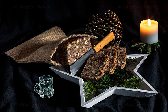 Food-Fotografie, Kletzenbrot