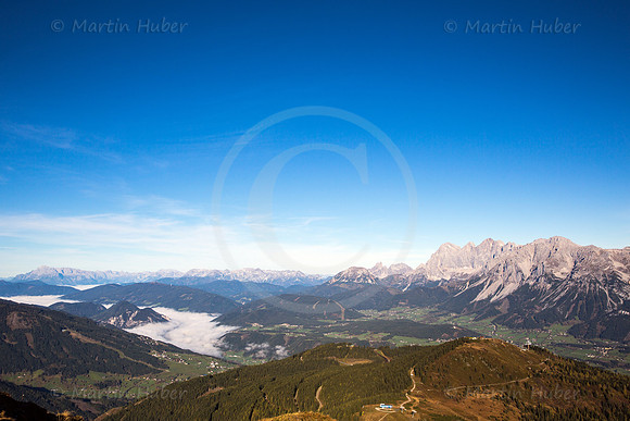 Planai, Ramsau und Dachsteingebirge