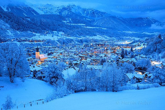Blaue Stunde in Schladming