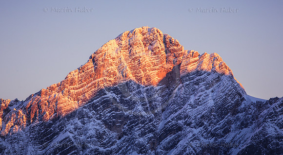 Sonnenaufgang auf dem Dachstein