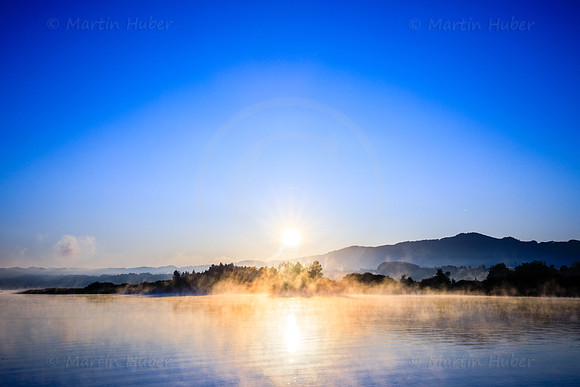 Sonnenaufgang am Wallersee