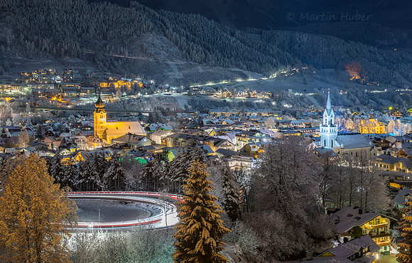 Winternacht in Schladming