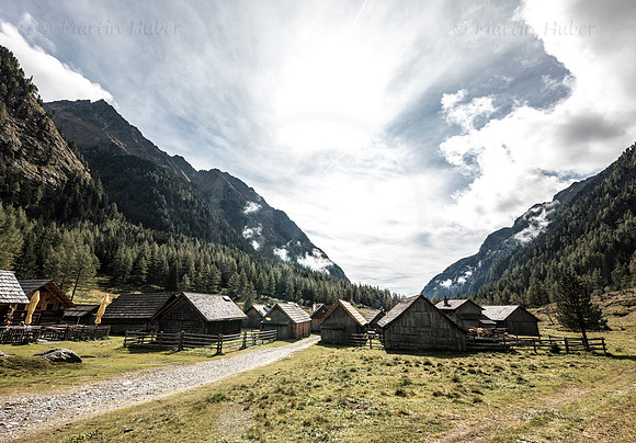 Hüttendorf in Göriach, Lungau