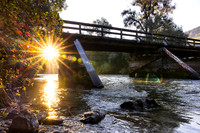 Die Enns nahe Lehen-Brücke