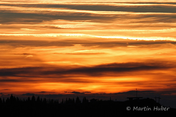 Abendrot über der Reiteralm