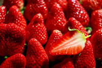 Food-Fotografie, Erdbeeren