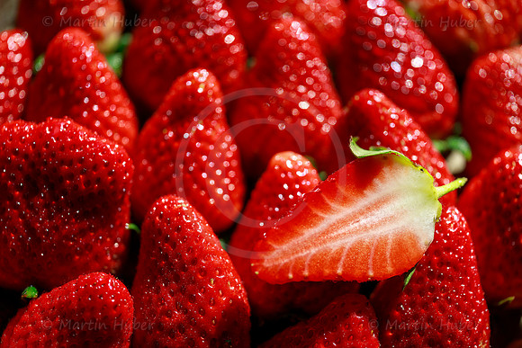 Food-Fotografie, Erdbeeren
