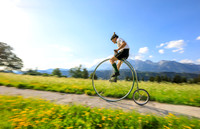 Hochradfahrer Franz Seggl