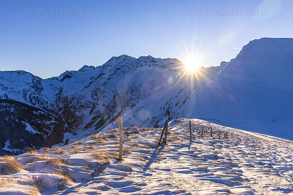 Sonnenuntergang auf dem Kalteck