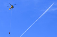 THEMENBILD, Flugrettung mit Notarzt-Hubschrauber