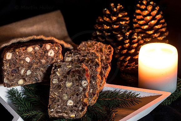Food-Fotografie, Kletzenbrot