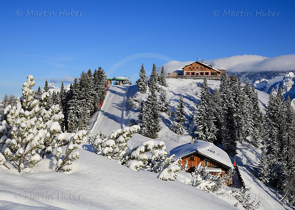 Neuschnee auf der Hochwurzen