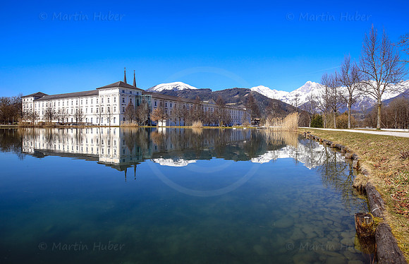 Stift Admont und Teich