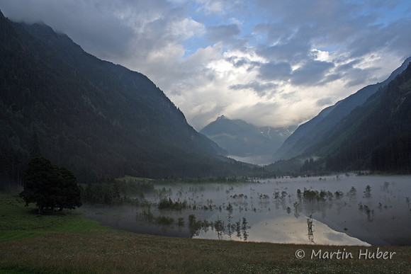 Der Tettersee - Überflutung des Tettermoores am 29.06.2009