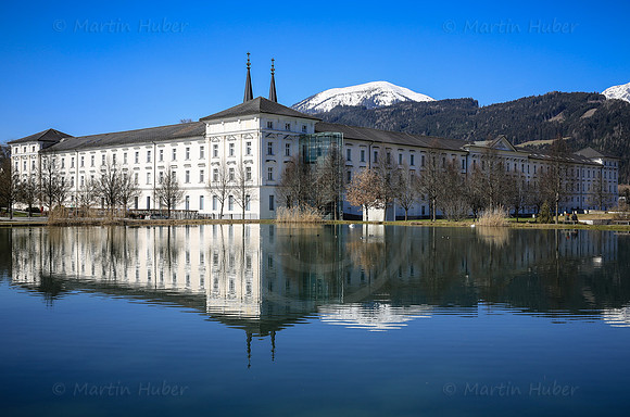 Stift Admont und Teich