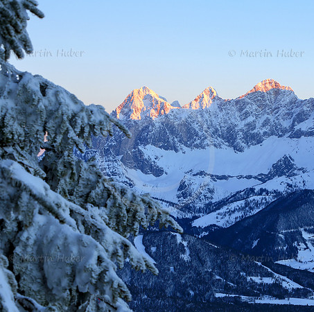 Sonnenaufgang auf dem Dachstein