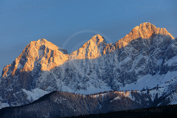 Dachstein im ersten Sonnenlicht