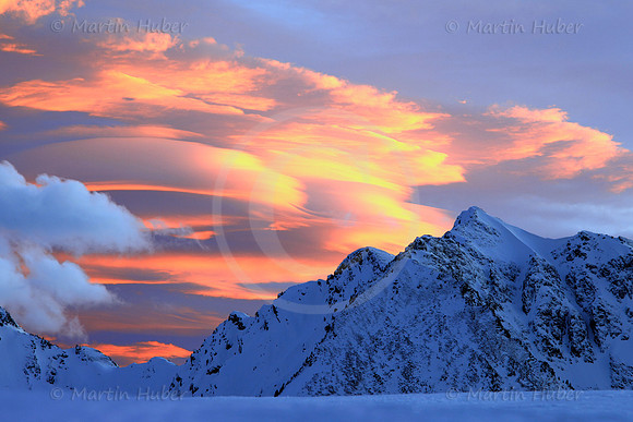 Sonnenuntergang / Föhnstimmung