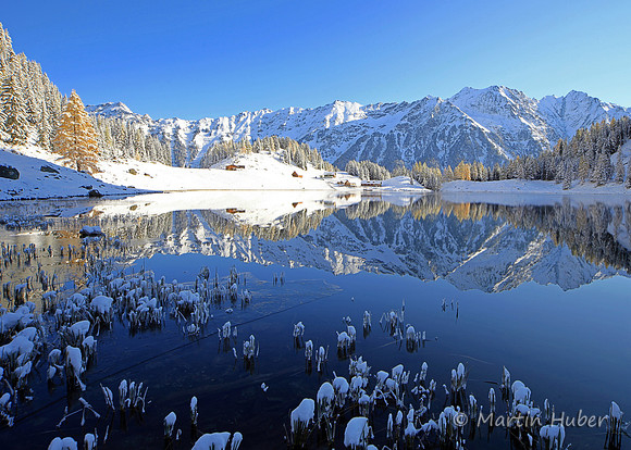 Oktoberschnee am Duisitzkarsee