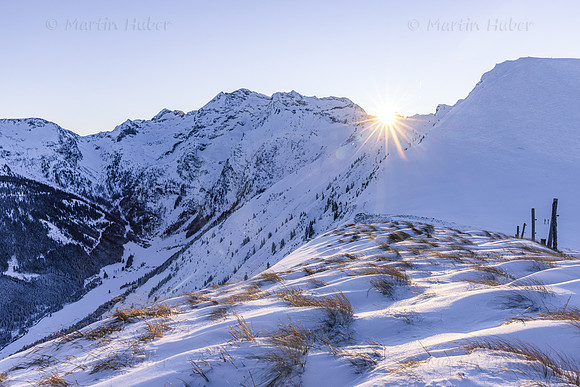 Sonnenuntergang auf dem Kalteck