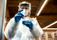 THEMENBILD, Coronavirus Pandemie, Teststraße Schladming