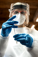 THEMENBILD, Coronavirus Pandemie, Teststraße Schladming