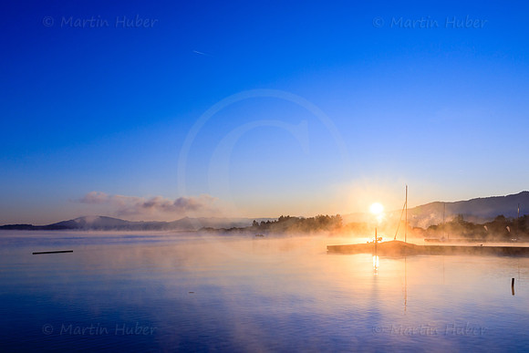 Sonnenaufgang am Wallersee