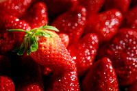 Food-Fotografie, Erdbeeren