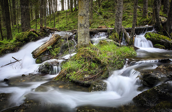 Schneewasser im Riesachbach