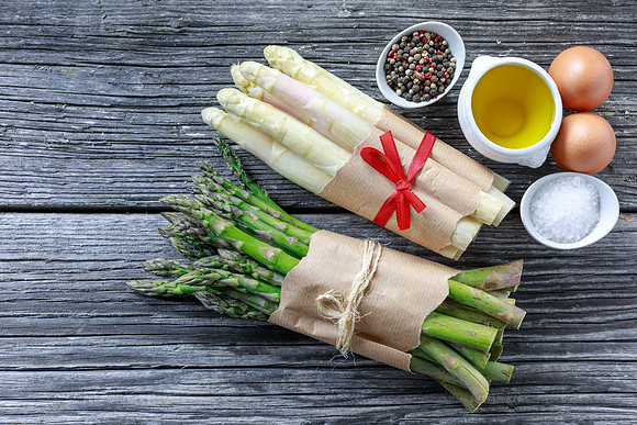Food-Fotografie, Spargel