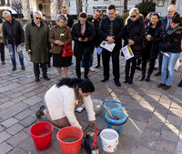 Schladming, Stolpersteinlegung Prinzessin Maria