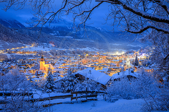 Blaue Stunde in Schladming