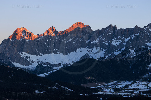 Dachstein, Sonnenaufgang