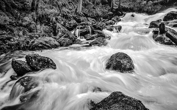 Schneewasser im Riesachbach