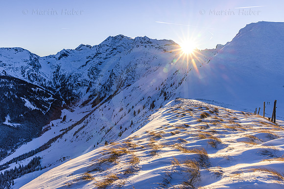 Sonnenuntergang auf dem Kalteck