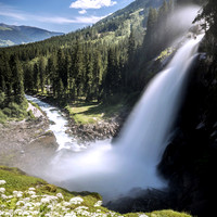 Österreich, Salzburg, Krimmler Wasserfälle