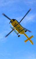 THEMENBILD, Flugrettung mit Notarzt-Hubschrauber
