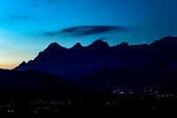 Gratbeleuchtung anlässlich 50 Jahre Dachstein-Gletscherbahn