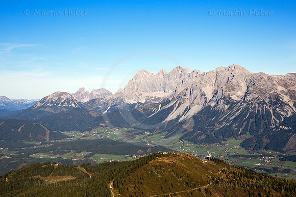Planai, Ramsau und Dachsteingebirge