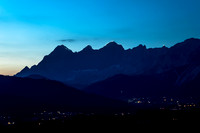 Gratbeleuchtung anlässlich 50 Jahre Dachstein-Gletscherbahn