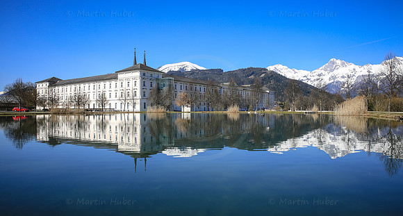 Stift Admont und Teich